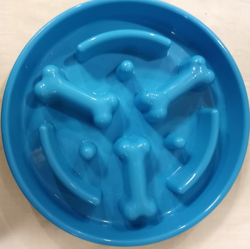 Slow feeder pet bowl